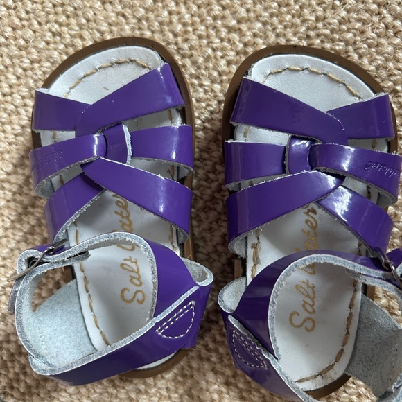 Purple Saltwater Sandals - Picture 2 of 4